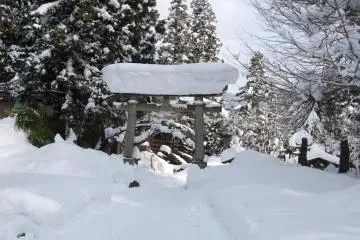 To clear snow here might be tough work