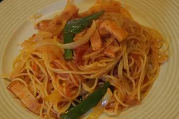 Pasta is also popular