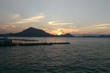 View from Matsuyama tourist port