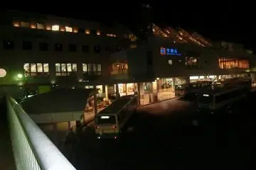 GakuenMae station at night