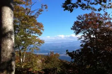 Japanese ridge hiking always offers stunning views
