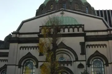 A beautiful Japanese Orthodox church