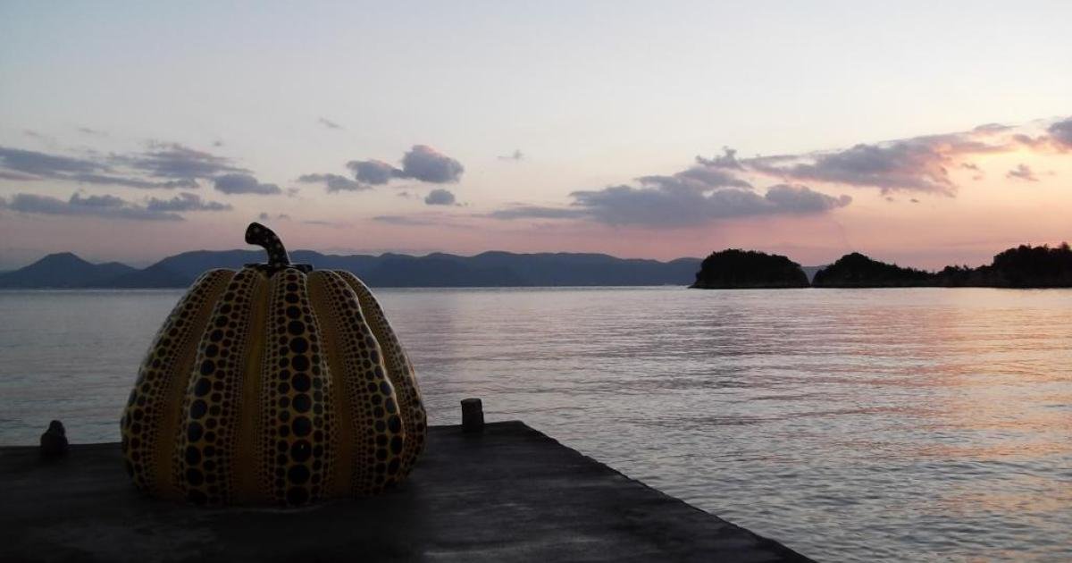 Outdoor Art on Naoshima - Naoshima Island, Kagawa - Japan Travel
