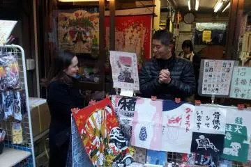 Omori-san is good for a story or three about the neighborhood (Photo: KWHedlund)