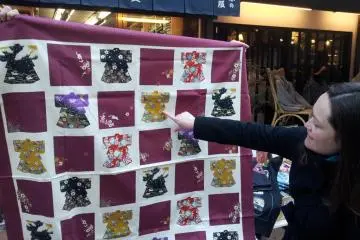 Some of the fabrics available (Photo: KWHedlund)