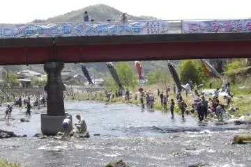 Niimi fishing contest held each year May 5th