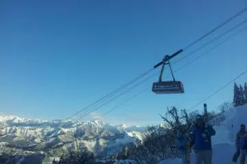 The ropeway was once the biggest in the world