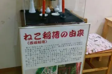 Cat shrine model
