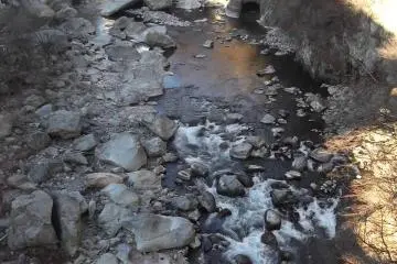 A view from the Fureai Bridge