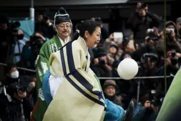 The ball is kicked around by the players