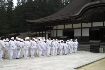 Pilgrims en route