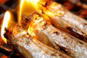 Grilled fish! (Photo: Hanako)