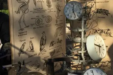 An antique stall