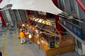One of the coffee shops