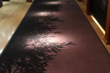 Pintu masuk ke galeri kehebatan samurai 