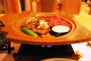 I liked the roasted meat and vegetables most for dinner