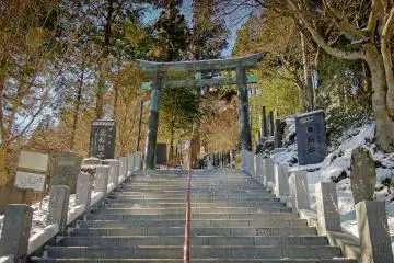  A final view when descending down to Mitake Village