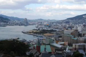 <p>วิวเมืองนางาซากิจากสวนโกลฟเวอร์</p>