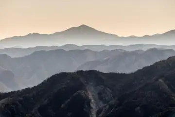 A view from the summit of Mount Hinode