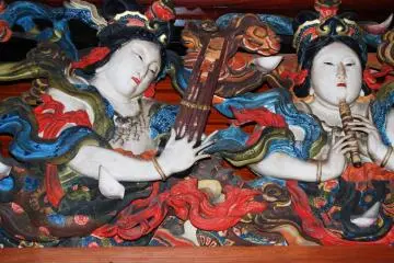 Some local beauties might have been models for these sculptures