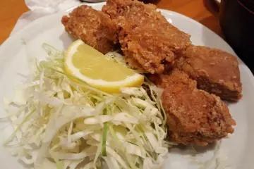 Tuna Karaage (Tuna goreng)