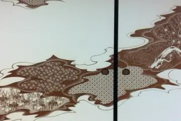 Katagami screen