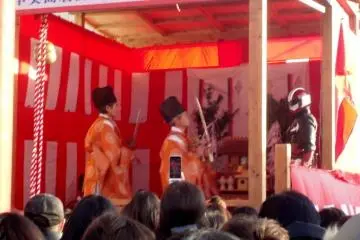 <p>พิธีกรรมชินโตกับเพาเวอร์ เรนเจอร์</p>