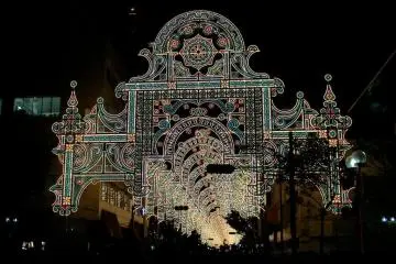 The dazzling lights of Kobe Luminarie