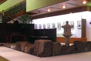 The restful inner garden on the first floor (Photo: Ota Memorial Museum of Art)