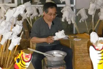 each stage is done by hand