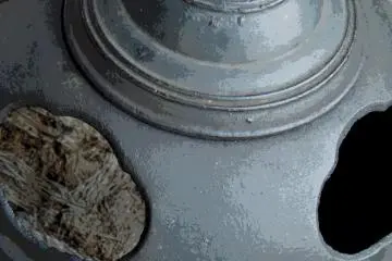 Incense burning in the temple grounds
