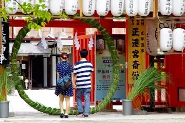 여름의 시모가모 사원