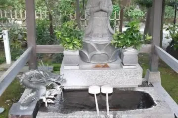 Purify yourself here before prayer