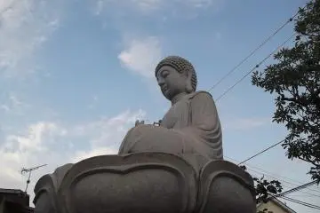 Another of the Buddhist statues