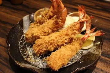 카츠레츠테이의 새우