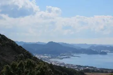 View from the stone Buddha area