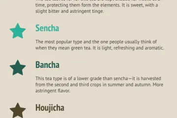 A very basic overview of some of the most common tea types.