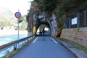 Through the tunnel