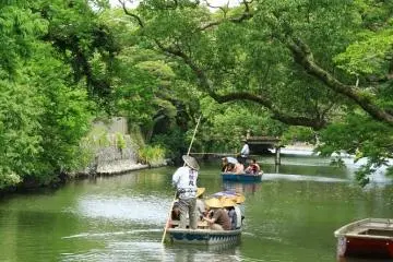 Yanagawa river boat 