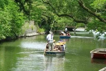Yanagawa river boat 