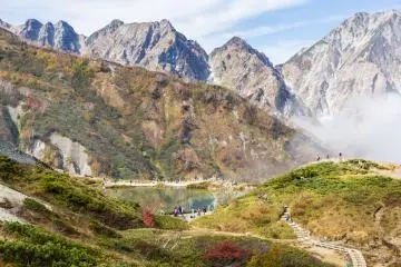 A slightly more difficult trek will take you up Mt. Happone