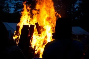 Fantastic bonfire