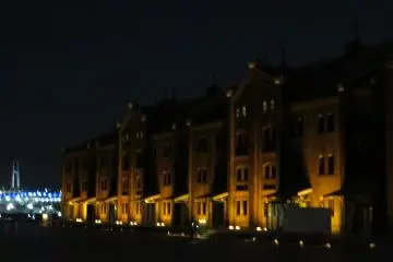 Building One, night view