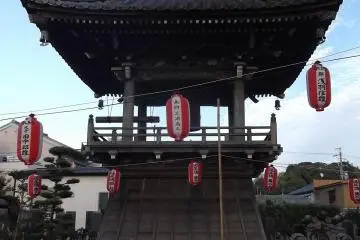 The tall bell pavilion