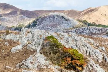 Senbutsu lies beneath the Hiraodai Karst Plateau