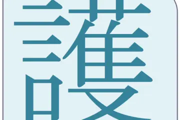 The kanji for “protection.”