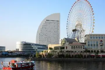 "Classic" view of Yokohama