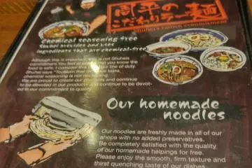 Menu dalam Bahasa Inggris