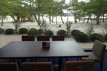 View from the lobby