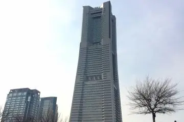 I'd never seen the Landmark Tower from this angle before